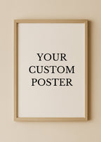 Votre affiche personnalisée