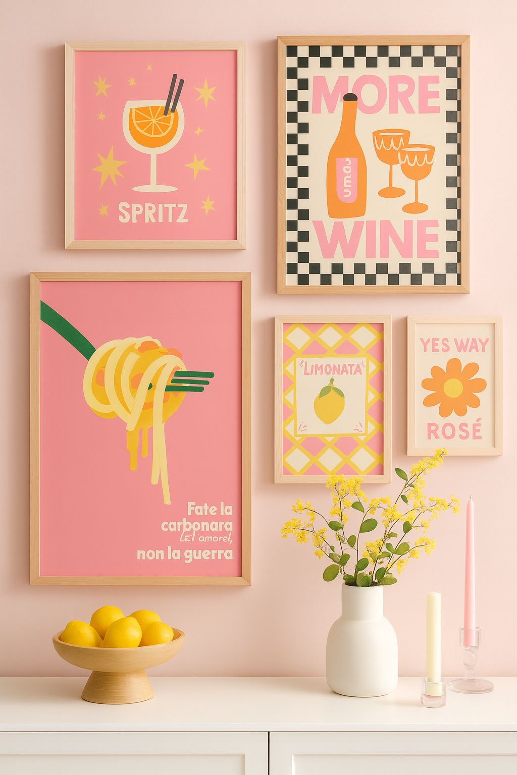 Moins de drame, plus de pâtes